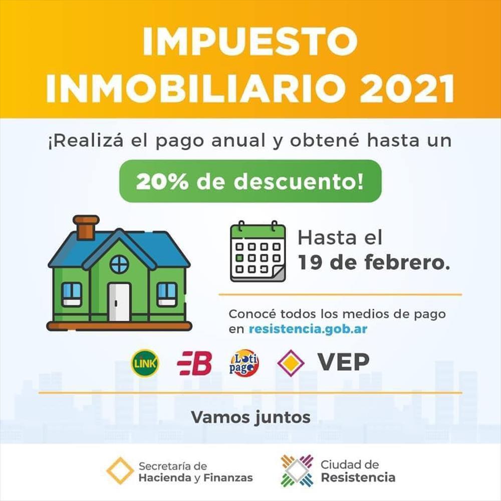 Hasta este viernes se puede pagar el Impuesto Inmobiliario con ...