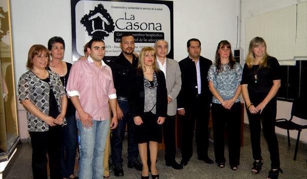 El equipo de profesionales que atenderá en La Casona