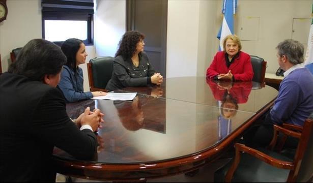 La jueza Maria Luisa Lucas se reunió con autoridades de la UTN.